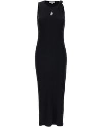 JW Anderson - Logo Ribbed Dress - Lyst