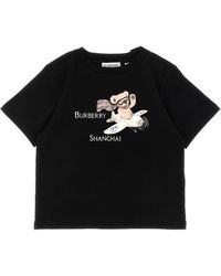 Burberry - 'cedar Shanghai' T-shirt - Lyst