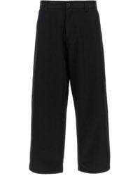 Carhartt - Trousers With Square Logo Patch - Lyst