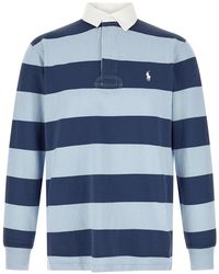 Polo Ralph Lauren - 'l'iconica Maglia Da Rugby' Polo Shirt - Lyst