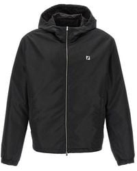 Fendi - Blouson logo - Lyst