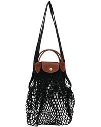 Longchamp - Umhängetasche "L Le Pliage Filet" - Lyst