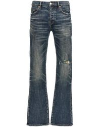 Purple - '1 Year Dirty Fade' Jeans - Lyst