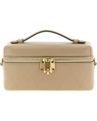 Tory Burch - 'charlie' Vanity Case Crossbody Bag - Lyst