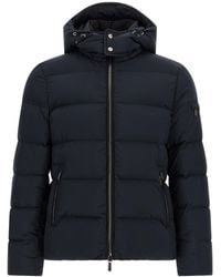 Moorer - Brett Bomber Jacket With Metal Hardware - Lyst