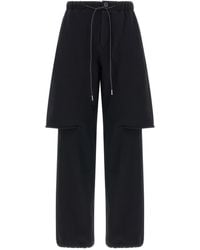 Sacai - Trompe L'oeil Bermuda Pants - Lyst