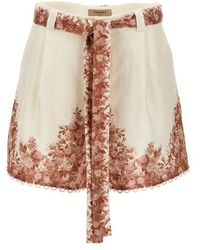 Twin Set - Embroidery Shorts - Lyst