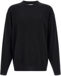 Extreme Cashmere - Crewneck Sweater With Embroidered Detail - Lyst