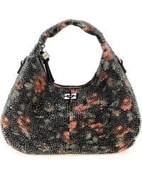 Ganni - 'mini Hobo Flowers' Handbag - Lyst