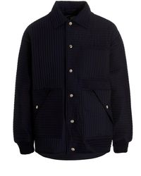 Khrisjoy - 'chore Quilted Stripes' Down Jacket - Lyst