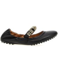 Tod's - 'dee' Ballet Flats - Lyst