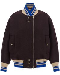 Dries Van Noten - 'valdi' Bomber Jacket - Lyst