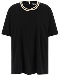 Junya Watanabe - Pearl Necklace T-shirt - Lyst