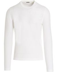 Zanone - Ice Cotton Long-sleeve T-shirt - Lyst