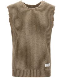 MM6 by Maison Margiela - 'Numeric Signature Mm6' Vest - Lyst