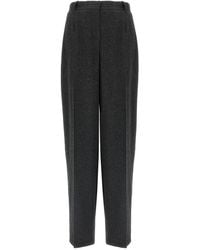 TOTEME - Pants 'Wide Flannel Trousers' - Lyst