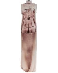 Jean Paul Gaultier - Kleid "The Draped Trompe-L'Œil Corset" - Lyst
