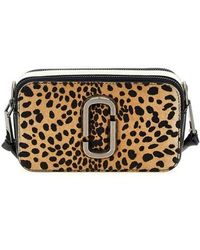 Marc Jacobs - 'the Cheetah Snapshot' Crossbody Bag - Lyst