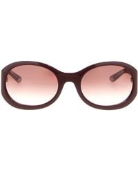 Gucci - Red Ancora Sunglasses - Lyst