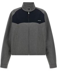 Miu Miu - Blouson Vichy Check - Lyst