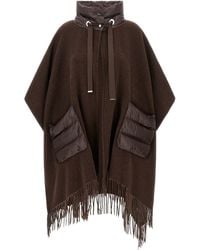 Herno - 'Resort' Poncho - Lyst
