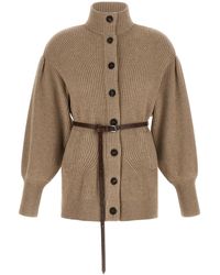 Brunello Cucinelli - English Half-ribbed Cardigan - Lyst