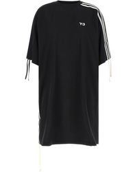 Y-3 - T-shirt Dress - Lyst