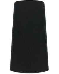 Rick Owens - The 'Cropped Sheath' Dress - Lyst