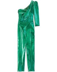 lavona lurex sparkle jumpsuit
