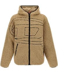DIESEL - Jacke "S-Zat Sweat-Shirt" - Lyst