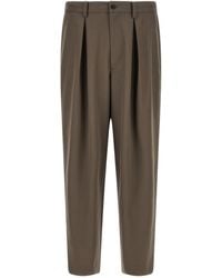 Ssstein - Pants With Pleats - Lyst