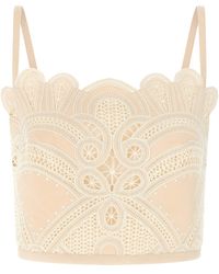 Elie Saab - Macramé Bralette - Lyst