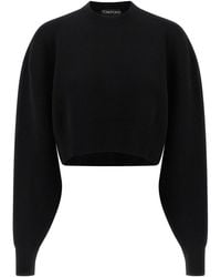 Tom Ford - Sweater 'Sculptural Double Face Wool Cashmere' - Lyst