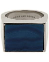 Dries Van Noten - 'singet' Ring With Stone - Lyst