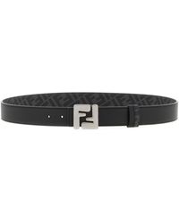Fendi - Wendegürtel "Squared Ff" - Lyst