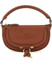 Chloé - Chloé Shoulder Bag With Curved Stitching - Lyst