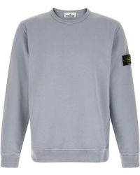 Stone Island - 'badge ' Sweatshirt - Lyst