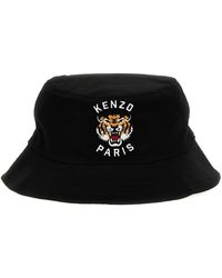 KENZO - Reversible Logo Bucket Hat - Lyst
