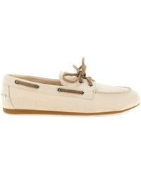 Miu Miu - Bootsschuh "Deck" - Lyst