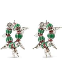 Dries Van Noten - Rings Earrings With Beads - Lyst