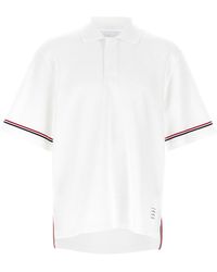 Thom Browne - 'Rugby' Polo Shirt - Lyst