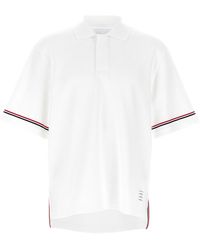 Thom Browne - 'Rugby' Polo Shirt - Lyst
