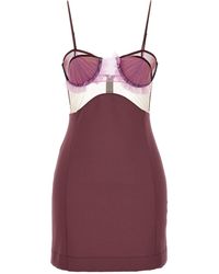 Nensi Dojaka - Explosive Flower Bra Dresses - Lyst
