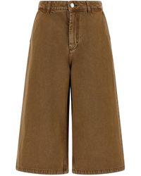 Ami Paris - Denim Bermuda Shorts - Lyst