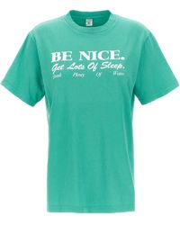 Sporty & Rich - T-Shirt "Be Nice" - Lyst