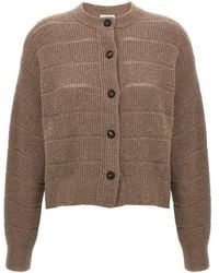 Brunello Cucinelli - 'Rustic Dazzling Net' Cardigan - Lyst