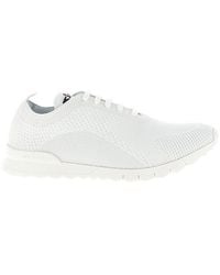 Kiton - Sneaker Aus Strukturiertem Strick - Lyst