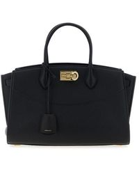 Ferragamo - 'New Studio Soft (L) Handbag - Lyst