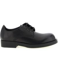 MM6 by Maison Margiela - 'biker' Lace Up Shoes - Lyst