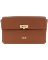 Ferragamo - Clutch 'Harley' - Lyst